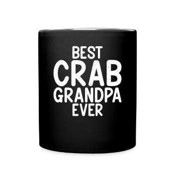 Krabbenliebhaber Geschenke - Tasse einfarbig - Schwarz - Vorne