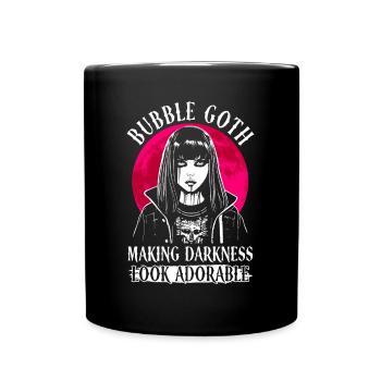 Les ténèbres Bubble Goth ont l’air adorables - Goth - Mug uni - noir - Devant