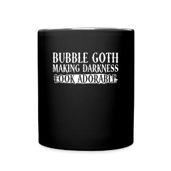 Les ténèbres Bubble Goth ont l’air adorables - Goth - Mug uni - noir - Devant