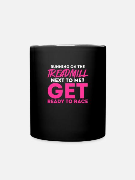 Courir - Mug uni - noir