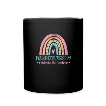 ADHS - Tasse einfarbig - Schwarz - Vorne