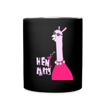JGA Party Funny Wedding - Full Colour Mug - black - Front