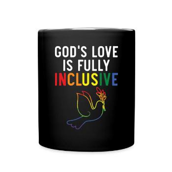Gay Rights Rainbow Pride LGBTQ Gay Pride Parade - Tasse einfarbig - Schwarz - Vorne