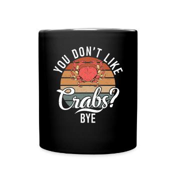 Cadeaux Crab Lover - Mug uni - noir - Devant