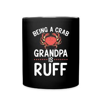 Krabbenliebhaber Geschenke - Tasse einfarbig - Schwarz - Vorne