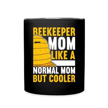 Imker Honigbienen-Imker Imker - Tasse einfarbig - Schwarz - Vorne