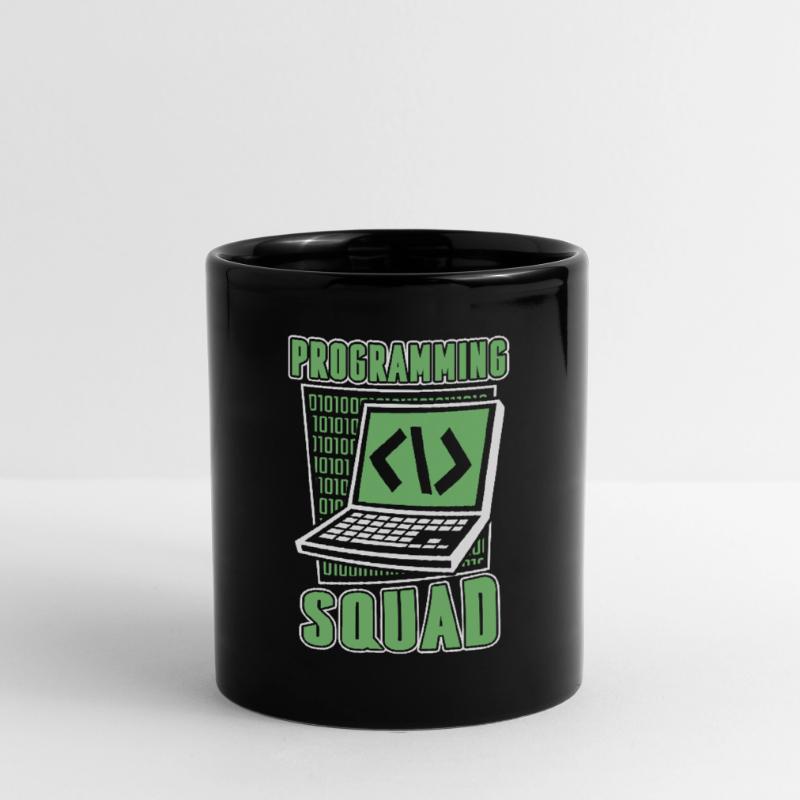 Programming Squad Softwareentwickler Developer Tasse einfarbig