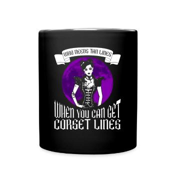 Moontan Gothic Saying Goth Girl Goth Emo - Full Colour Mug - black - Front