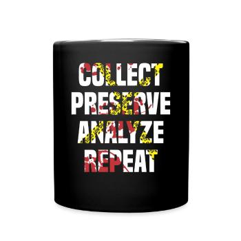 Forensic Scientist Forensic Forensic Science - Full Colour Mug - black - Front