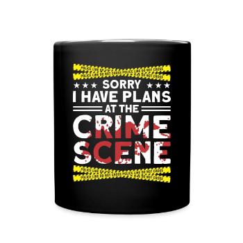 Forensic Scientist Forensic Forensic Science - Full Colour Mug - black - Front