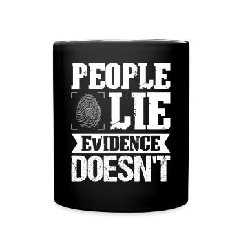 Forensic Scientist Forensic Forensic Science - Full Colour Mug - black - Front