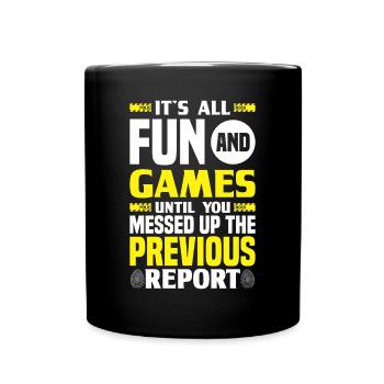 Forensic Scientist Forensic Forensic Science - Full Colour Mug - black - Front