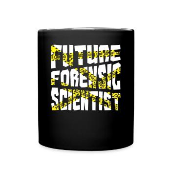 Forensic Scientist Forensic Forensic Science - Full Colour Mug - black - Front