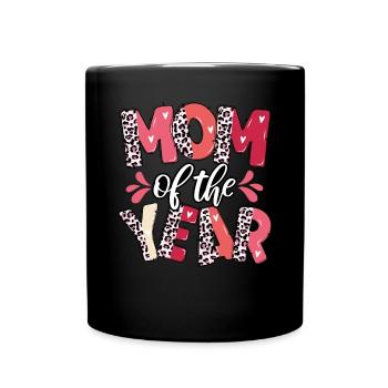 Mama Des Jahres - Tasse einfarbig - Schwarz - Vorne