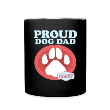 Dog Daddy Dog Owner Master Dog Cadeau - Mug uni - noir - Devant