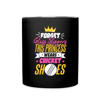 Cricket Girl - Full Colour Mug - black - Front