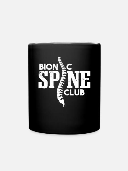 Binoic Spine Club - Tasse einfarbig - Schwarz