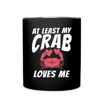 Cadeaux pour les amateurs de crabe - Mug uni - noir - Devant