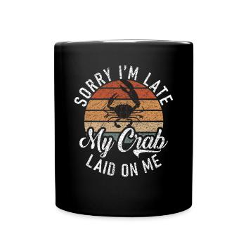 Cadeaux pour les amateurs de crabe - Mug uni - noir - Devant