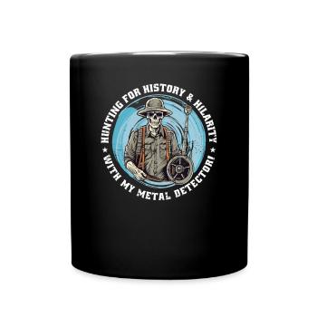 Les détecteurs Sondler sondent la chasse amusante - Mug uni - noir - Devant