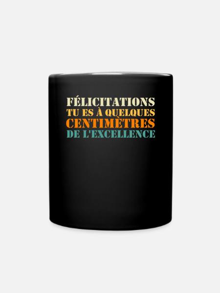 Humour Beauf - Design Amusant pour Homme - Mug uni - noir