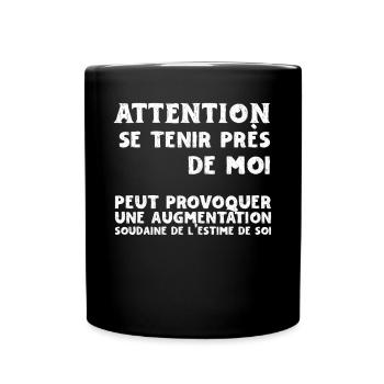 Humour Beauf - Design Amusant pour Homme - Mug uni - noir - Devant