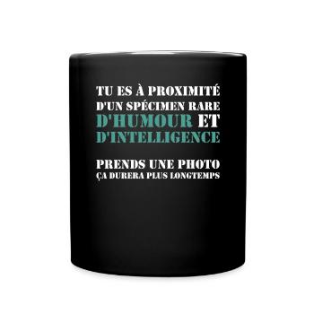 Humour Beauf - Design Amusant pour Homme - Mug uni - noir - Devant