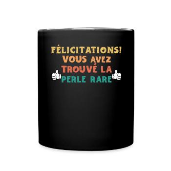 Humour Beauf - Design Amusant pour Homme - Mug uni - noir - Devant