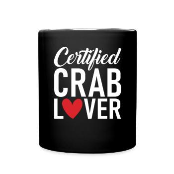 Cadeaux Crab Lover - Mug uni - noir - Devant