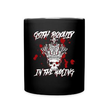 Goth Royalty In The Making - Baby Bat Gothic - Full Colour Mug - black - Front