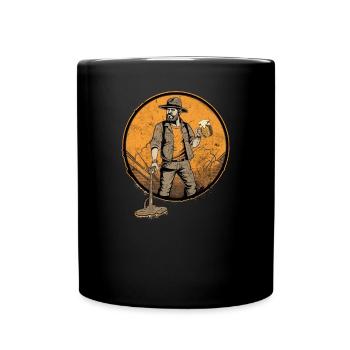 Les détecteurs Sondler sondent la bière vintage - Mug uni - noir - Devant