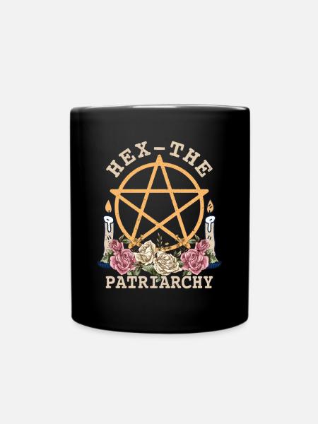 Le féminisme envoûte le patriarcat de manière féministe - Mug uni - noir