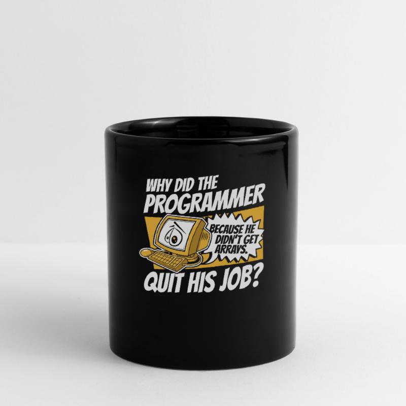 Pourquoi Programmer a-t-il quitté Job Developer Coder Mug uni
