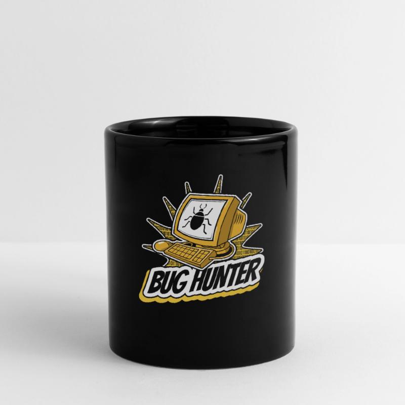 Bug Hunter Software Engineer Developer Coder Full Colour Mug