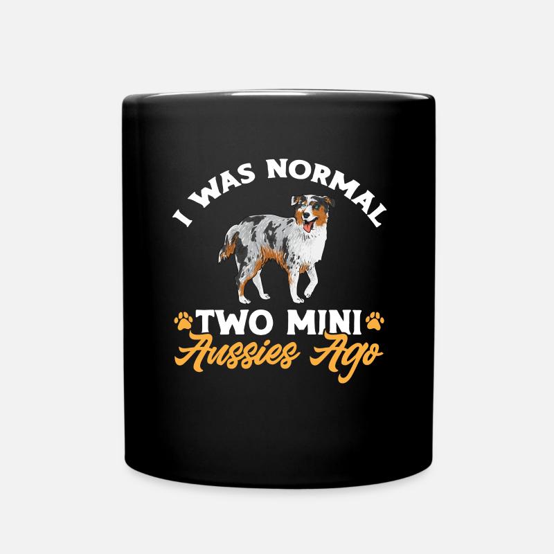 Berger australien miniature - Mug uni - noir