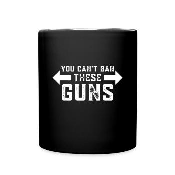 L’haltérophilie ne peut pas interdire ces armes Développé couché Wei - Mug uni - noir - Devant