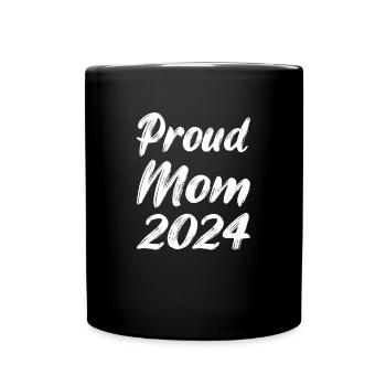 proud mom 2024 - Full Colour Mug - black - Front