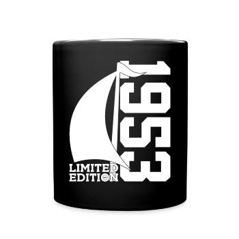 VOILIER 1953 VOILIER 73E ANNIVERSAIRE MARIN - Mug uni - noir - Devant