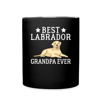 Cadeaux amoureux du Labrador - Mug uni - noir - Devant