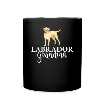 Labrador Lover Gifts - Full Colour Mug - black - Front