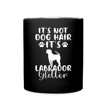 Labrador Liebhaber Geschenke - Tasse einfarbig - Schwarz - Vorne