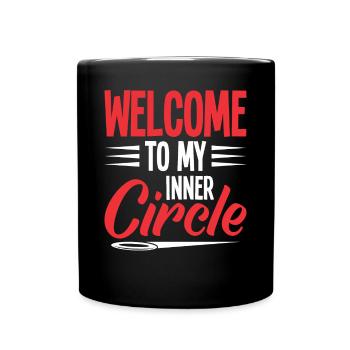 Discus Throw Discus Thrower Athletics Discus - Full Colour Mug - black - Front
