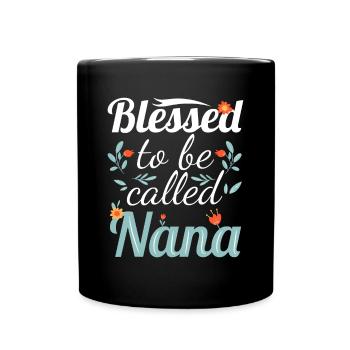 QUEENS GIRL NY NEW YORK Funny City Home Roots USAs - Tasse einfarbig - Schwarz - Vorne