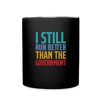 Amputation Amputation Prosthesis Gift - Full Colour Mug - black - Front