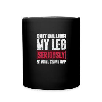 Amputation - Full Colour Mug - black - Front