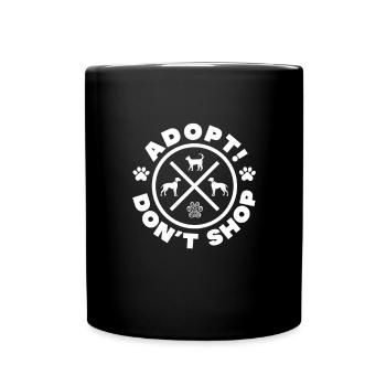 Animal Rescue - Full Colour Mug - black - Front