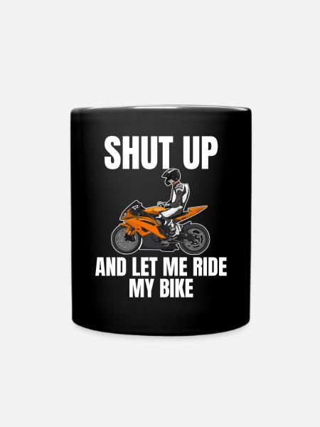 Moto Lifestyle / Moto / Moto motard - Mug uni - noir