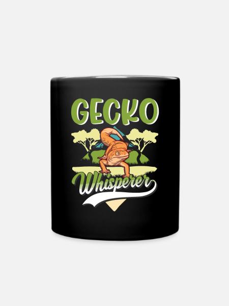 Gecko Whisperer Gecko Whisperer Leopard Gecko - Mug uni - noir