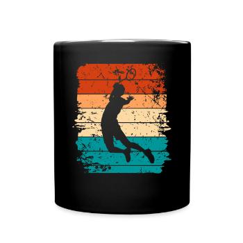 Badminton - Tasse einfarbig - Schwarz - Vorne