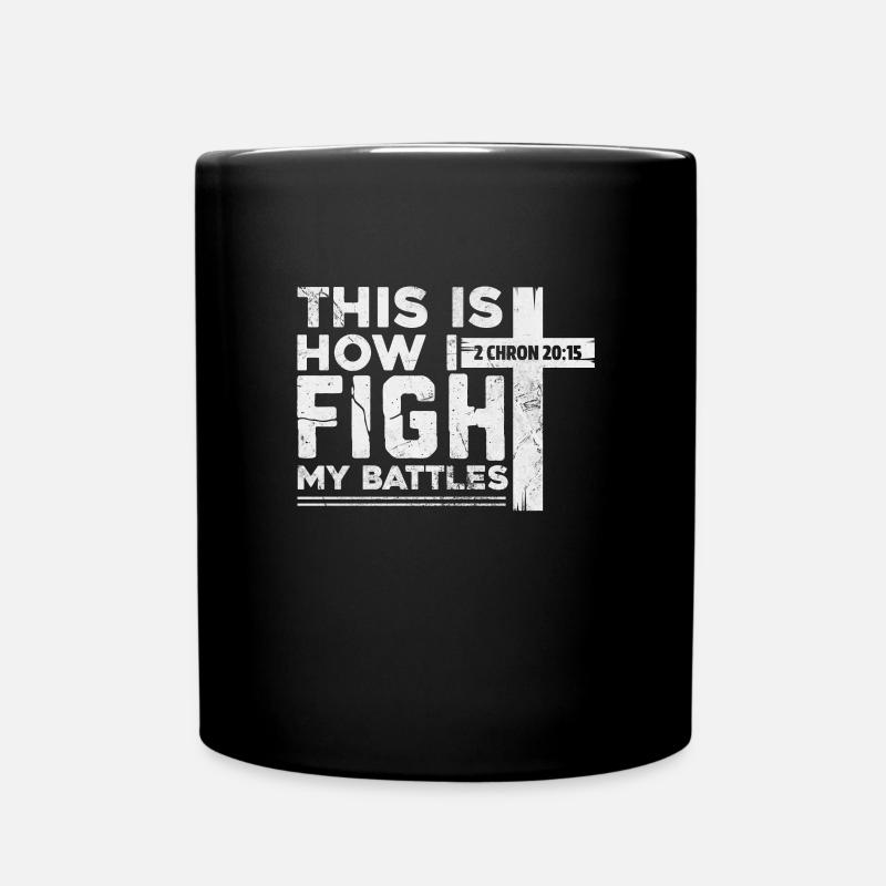 Bibel - Tasse einfarbig - Schwarz
